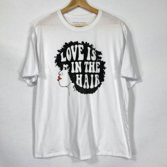 🔥 3/$15 🔥Black QueenT-Shirt Magic Black History Month Afro Hair Melanin Girl S - Picture 2 of 5